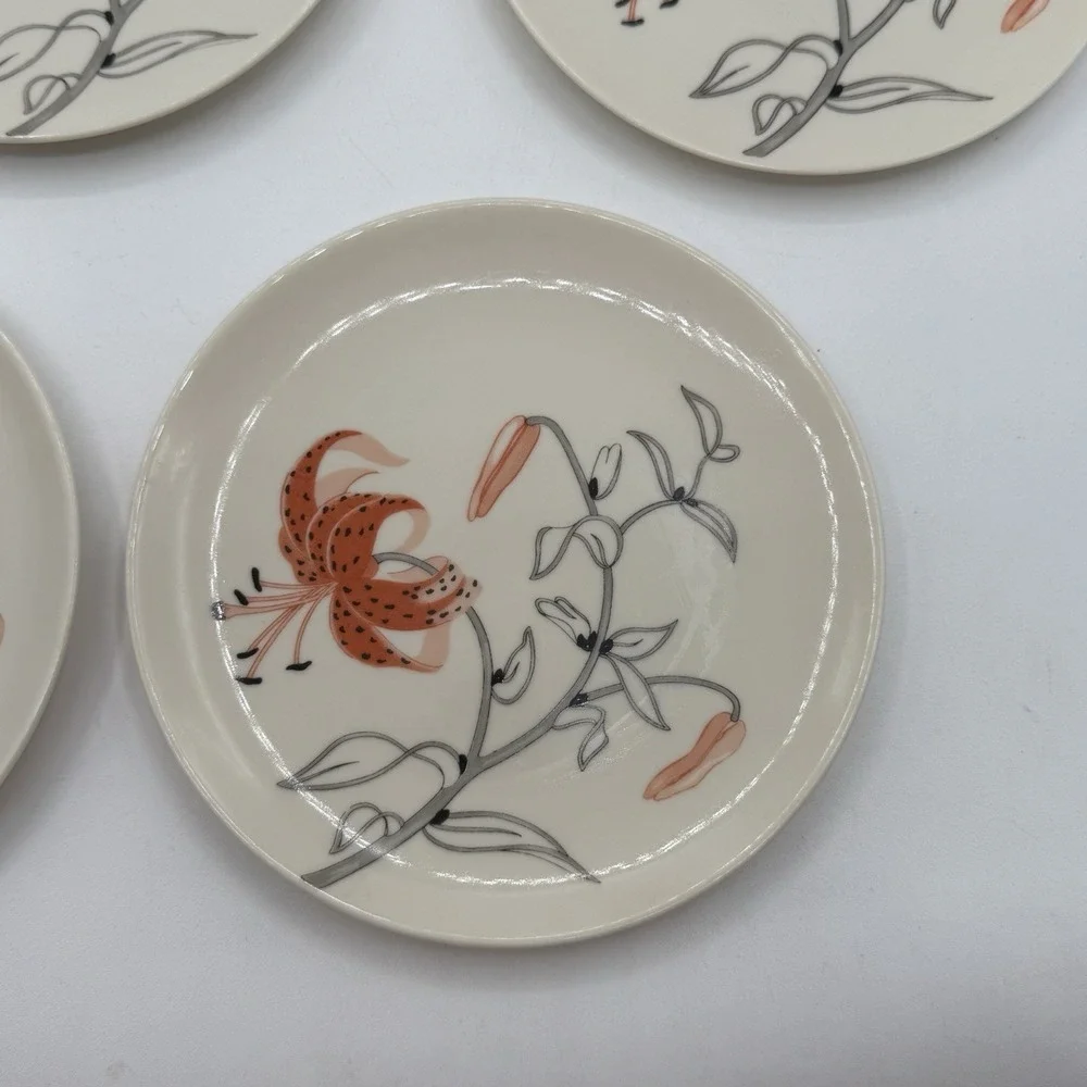 Franciscan Tahoe 4 Bread Plates 6 3/8
